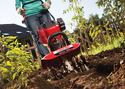 Small gas powered tiller